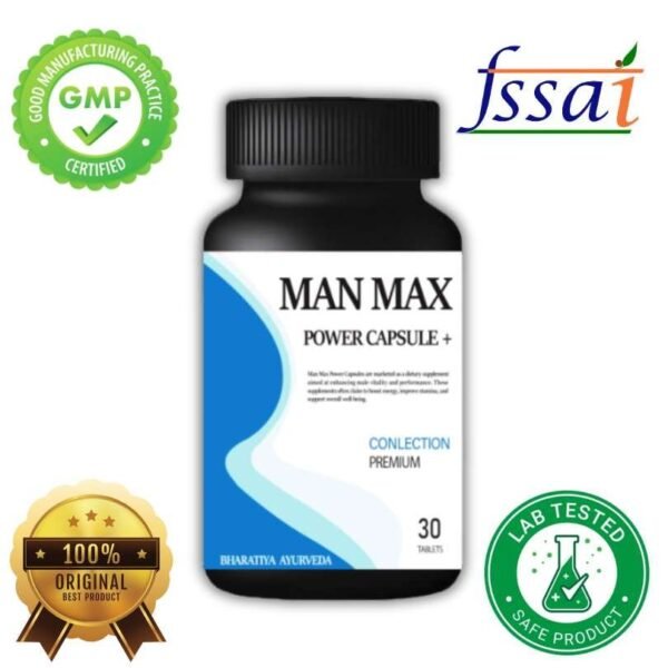 Man Max - Increase Stamina & Performance: Capsules (799 New)