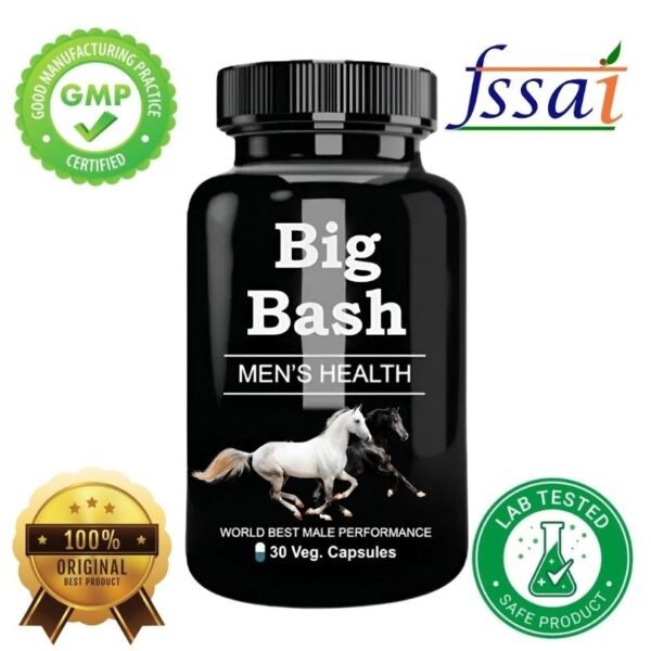 Big bash - Increase Stamina & Performance: Capsules